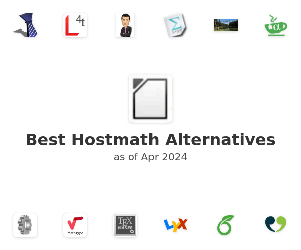 Best Hostmath Alternatives