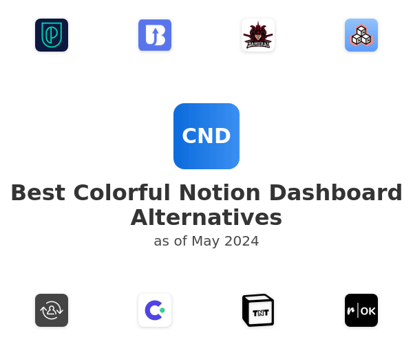 Best Colorful Notion Dashboard Alternatives