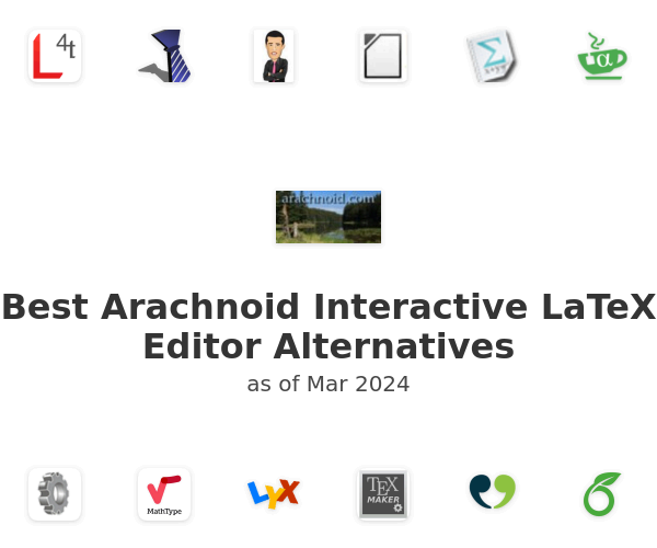 Best Arachnoid Interactive LaTeX Editor Alternatives