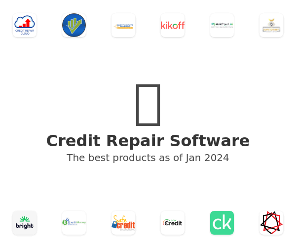 The best Credit Repair products