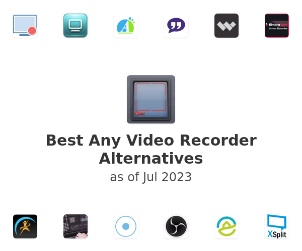 Best Any Video Recorder Alternatives