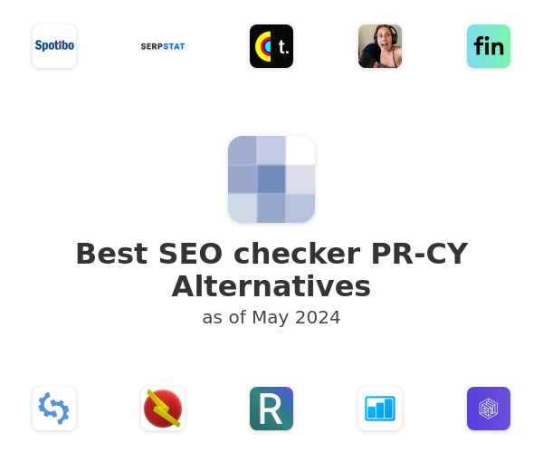 Best SEO checker PR-CY Alternatives