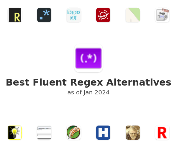 Best Fluent Regex Alternatives
