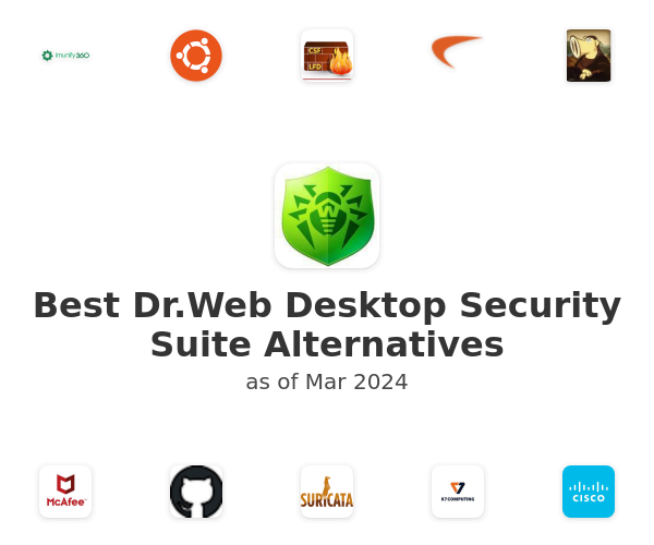 Best Dr.Web Desktop Security Suite Alternatives