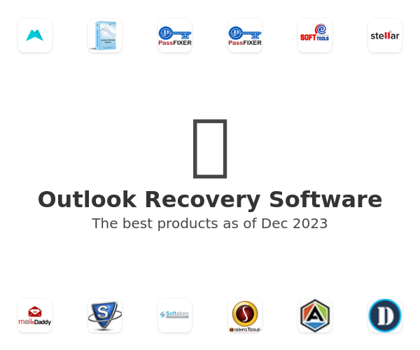 The best Outlook Recovery products