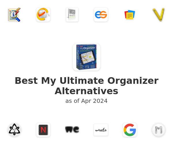 Best My Ultimate Organizer Alternatives