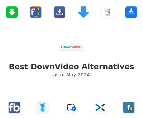 Best DownVideo Alternatives