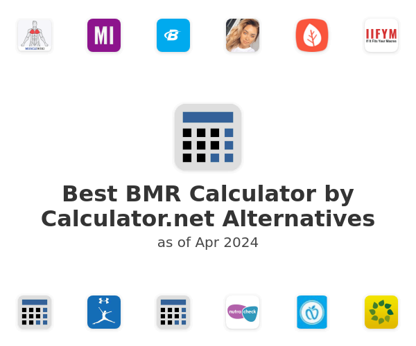 Best BMR Calculator by Calculator.net Alternatives