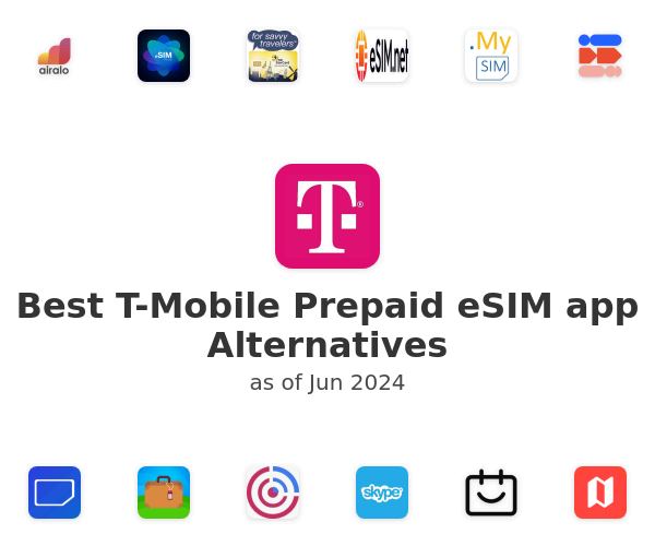 Best T-Mobile Prepaid eSIM app Alternatives