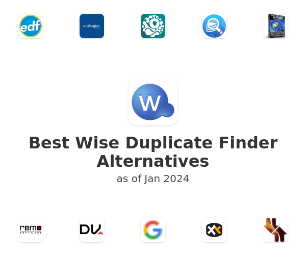 Best Wise Duplicate Finder Alternatives
