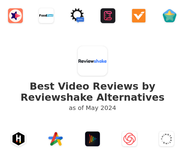 Best Video Reviews by Reviewshake Alternatives