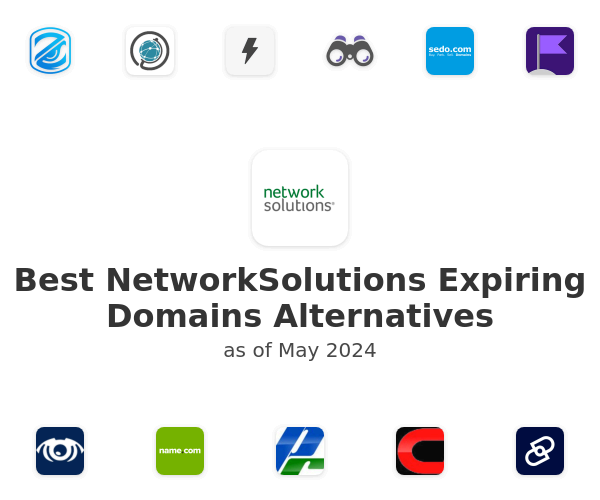Best NetworkSolutions Expiring Domains Alternatives