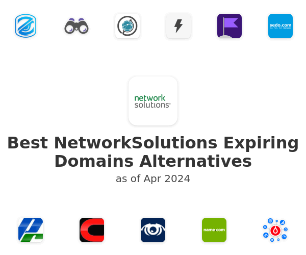 Best NetworkSolutions Expiring Domains Alternatives
