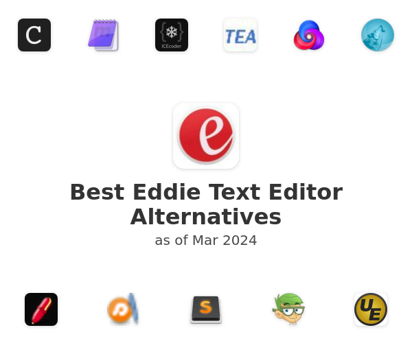 Best Eddie Text Editor Alternatives
