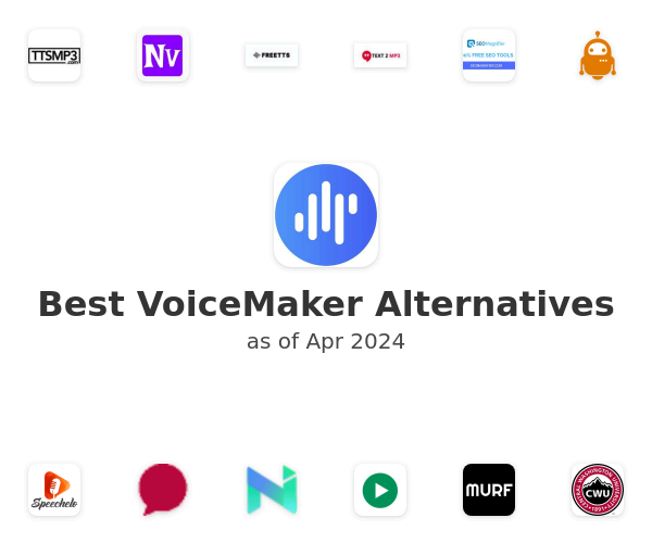 Best VoiceMaker Alternatives
