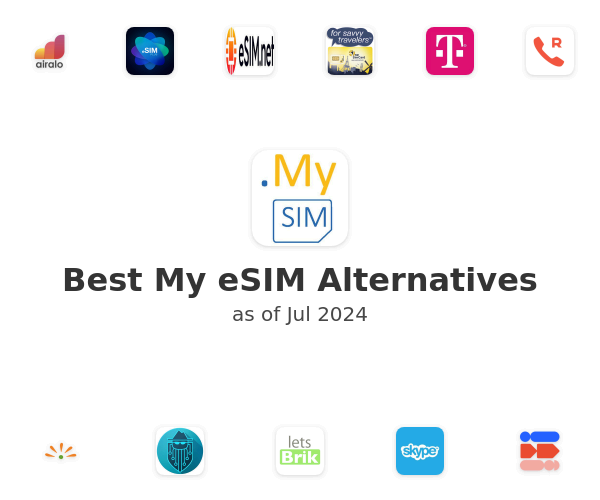 Best My eSIM Alternatives