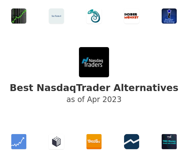 Best NasdaqTrader Alternatives