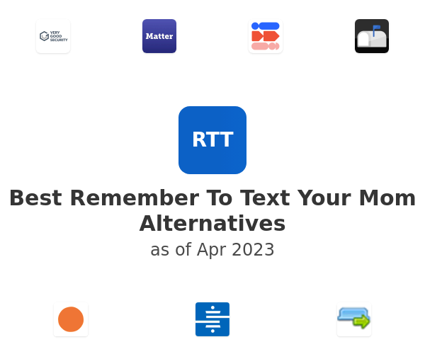 Best Remember To Text Your Mom Alternatives