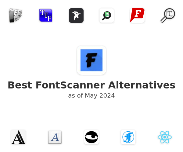 Best FontScanner Alternatives