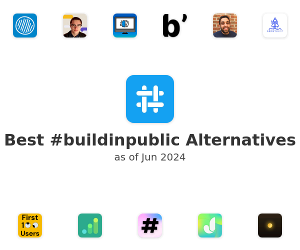 Best #buildinpublic Alternatives
