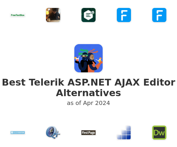 Best Telerik ASP.NET AJAX Editor Alternatives