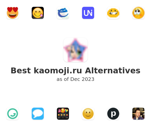 Best kaomoji.ru Alternatives