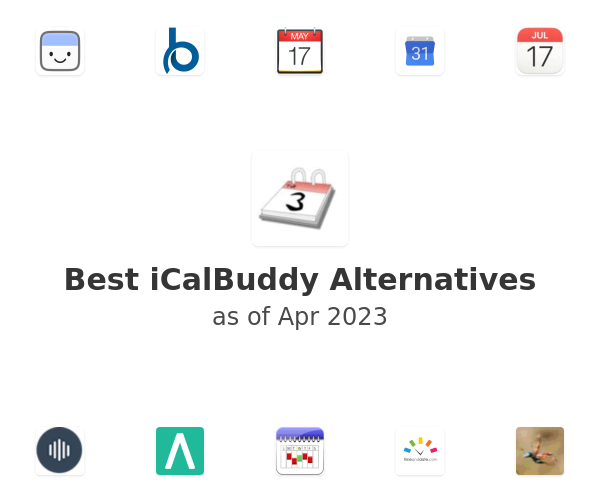 Best iCalBuddy Alternatives
