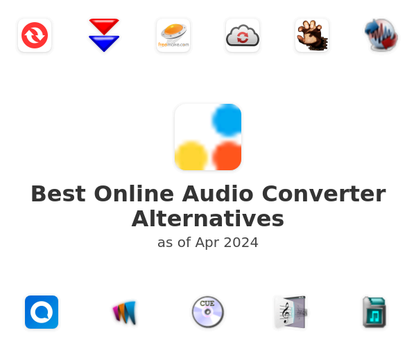 Best Online Audio Converter Alternatives
