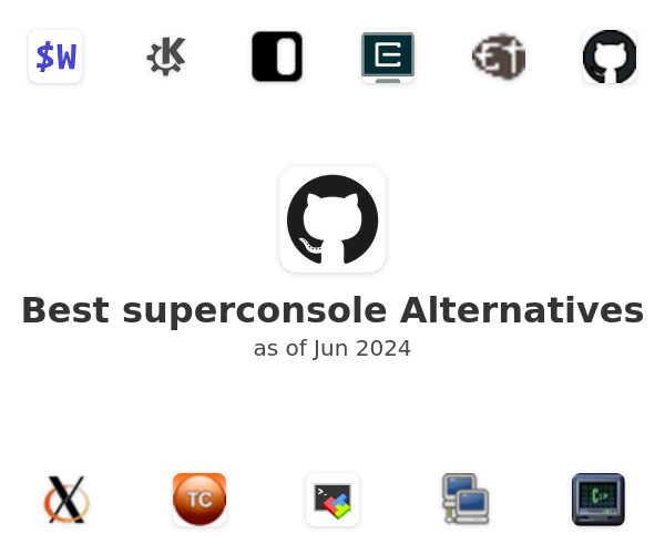 Best superconsole Alternatives
