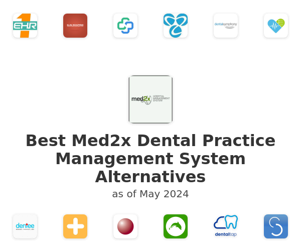 Best Med2x Dental Practice Management System Alternatives