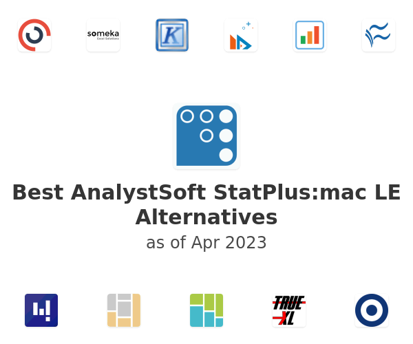 Best AnalystSoft StatPlus:mac LE Alternatives