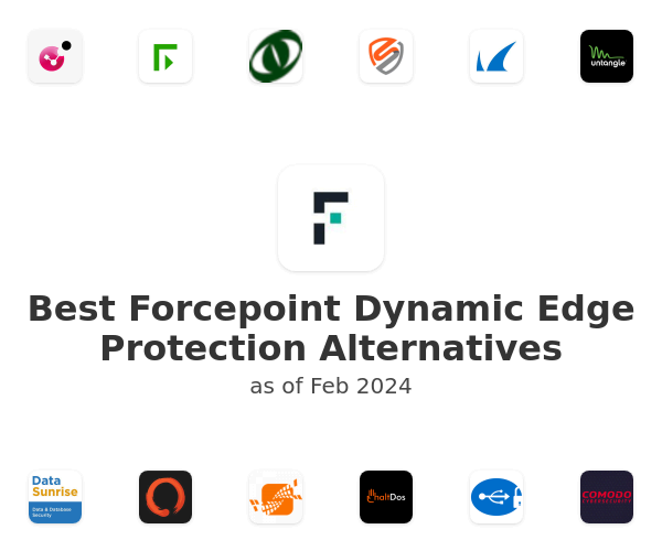 Best Forcepoint Dynamic Edge Protection Alternatives