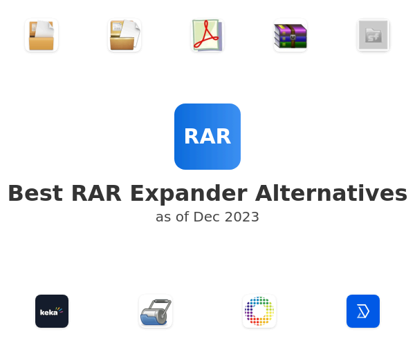 Best RAR Expander Alternatives