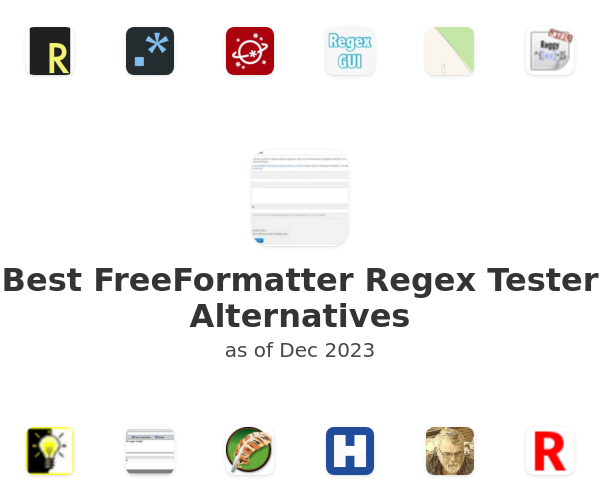 Best FreeFormatter Regex Tester Alternatives