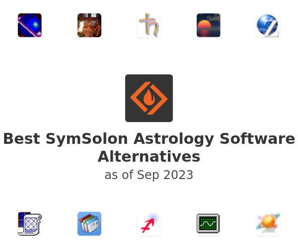 Best SymSolon Astrology Software Alternatives
