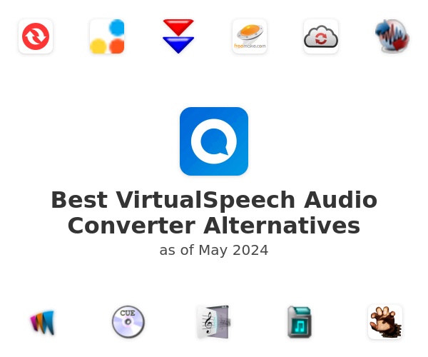 Best VirtualSpeech Audio Converter Alternatives