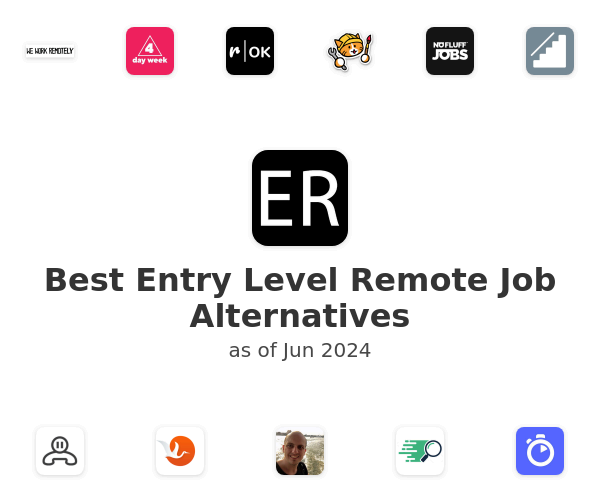 Best Entry Level Remote Job Alternatives