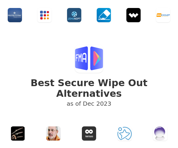 Best Secure Wipe Out Alternatives