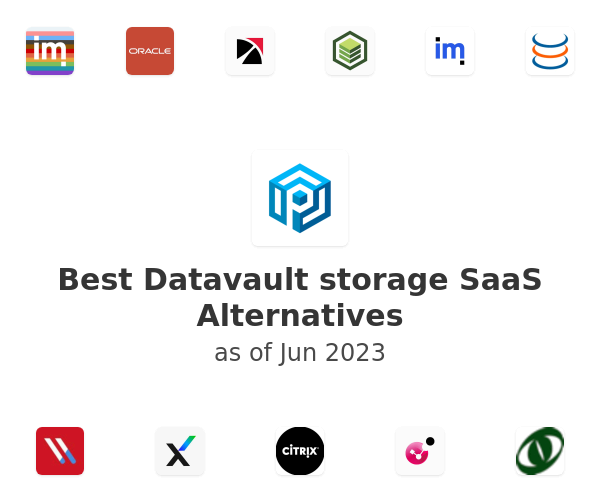 Best Datavault storage SaaS Alternatives