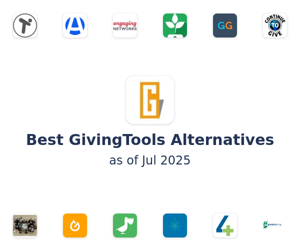 Best GivingTools Alternatives
