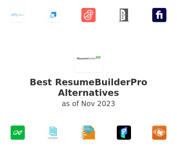 Best ResumeBuilderPro Alternatives