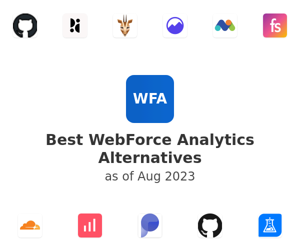 Best WebForce Analytics Alternatives