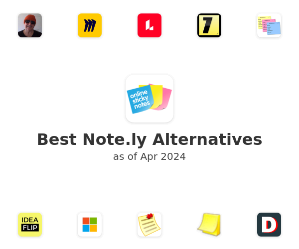 Best Note.ly Alternatives