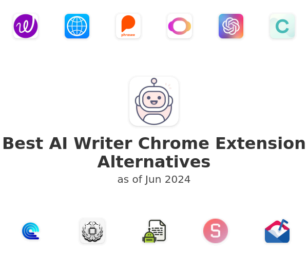 Best AI Writer Chrome Extension Alternatives