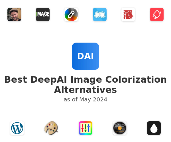 Best DeepAI Image Colorization Alternatives