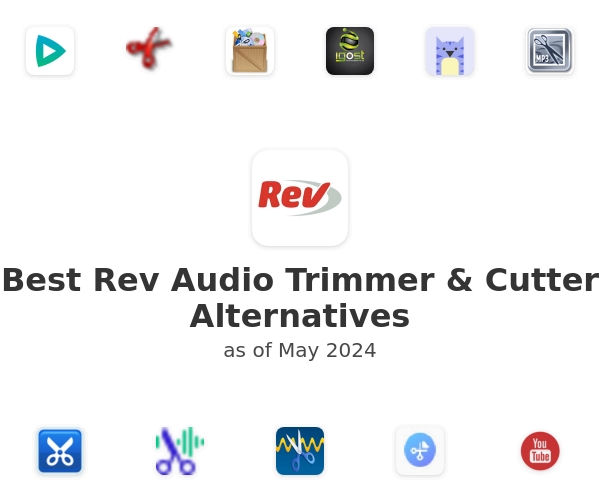 Best Rev Audio Trimmer & Cutter Alternatives