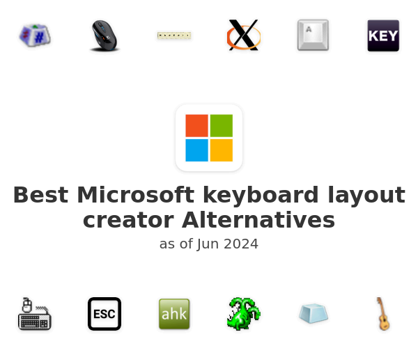 Best Microsoft keyboard layout creator Alternatives