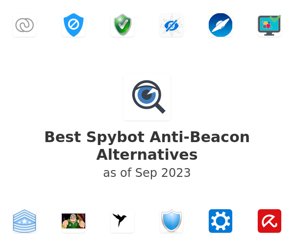 Best Spybot Anti-Beacon Alternatives