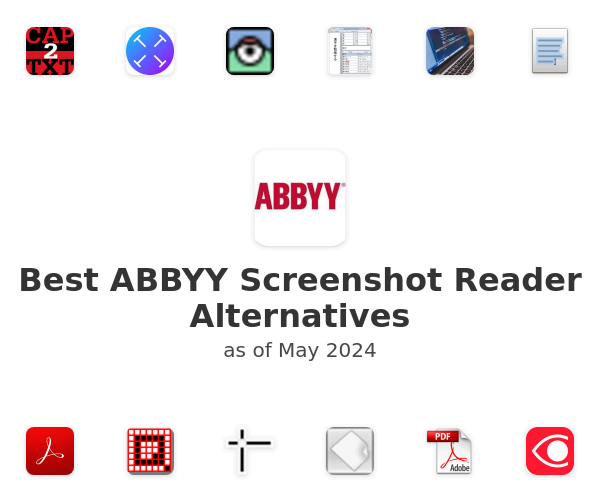 Best ABBYY Screenshot Reader Alternatives