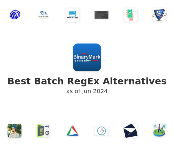 Best Batch RegEx Alternatives